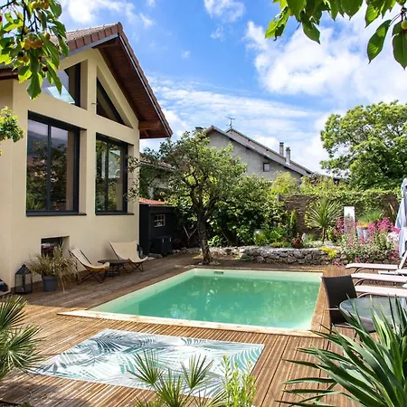La Paradisiaque - Near Geneva, Pool, Calm & Mountain Thoiry (Ain)